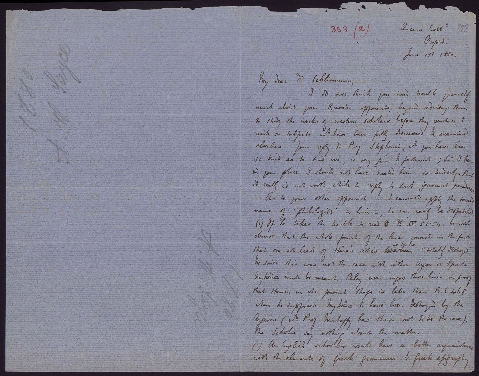 schliemann papers image